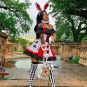 Reina de corazones vestido