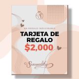 tarjeta de regalo sensuality 2000